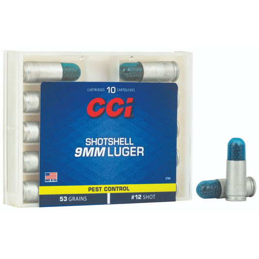 CCI 9MM Shotshell Pest Control