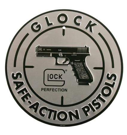 Aluminum Glock Sign 12"