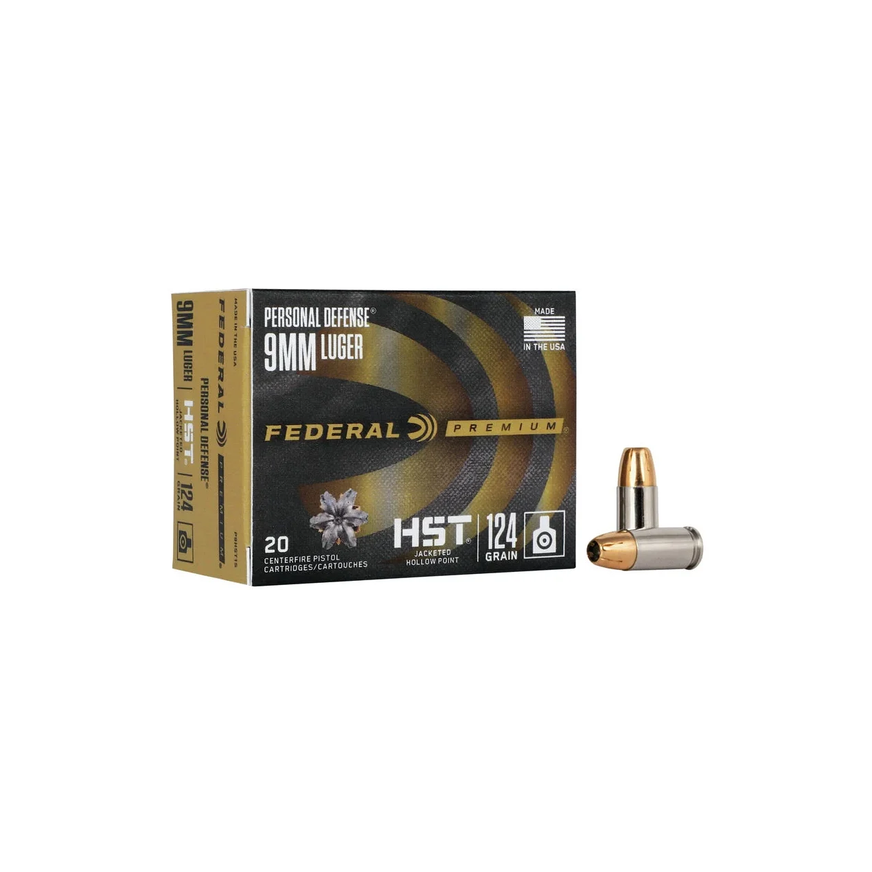 Federal Premium 9MM HST