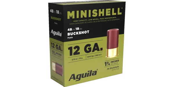 Aguila Minishell 12 Ga Buckshot