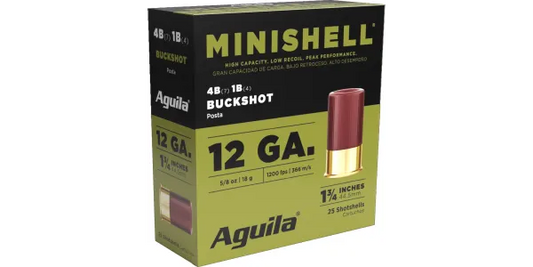 Aguila Minishell 12 Ga Buckshot